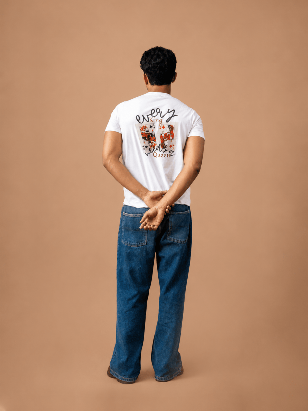 SUIT MOTIF TEE - CHYATEE
