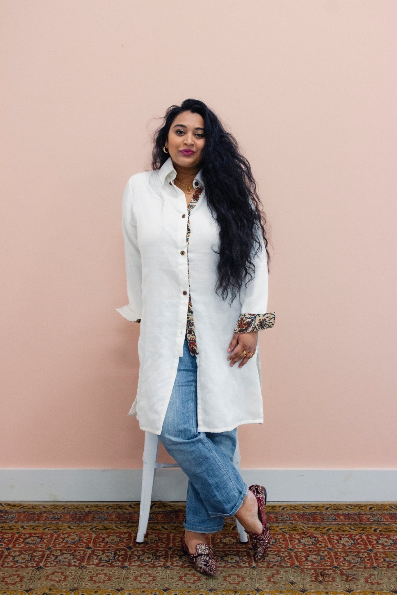 Blanc Shirt Dress - CHYATEE