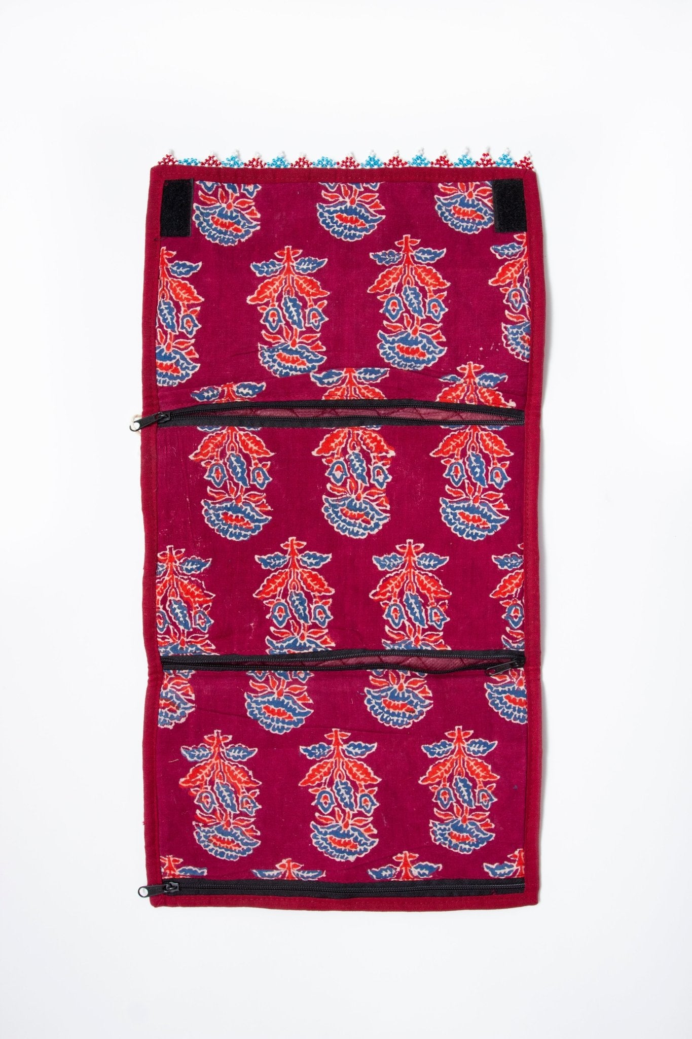 Block Print Jewelry Bag - CHYATEE