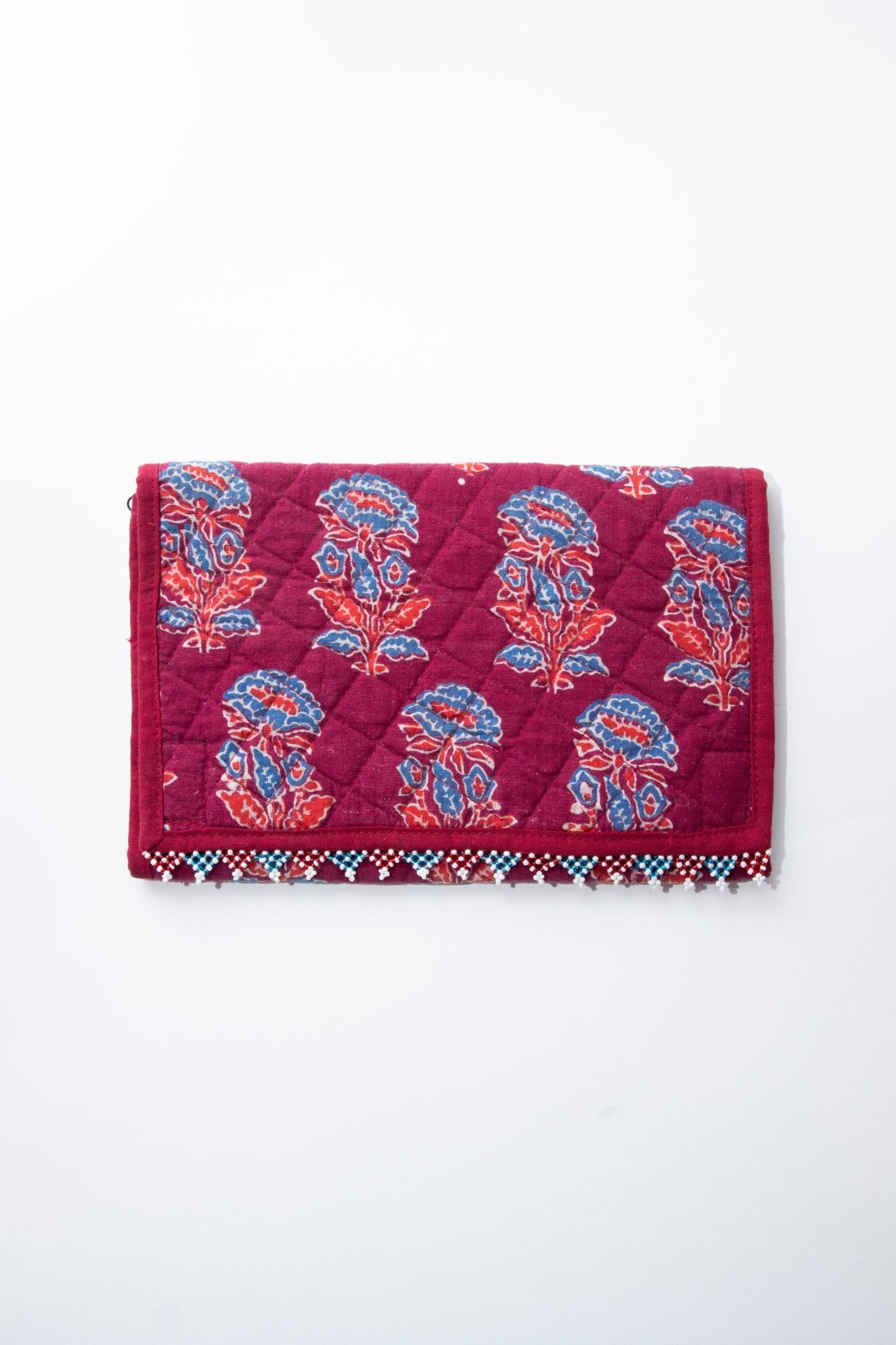 Block Print Jewelry Bag - CHYATEE