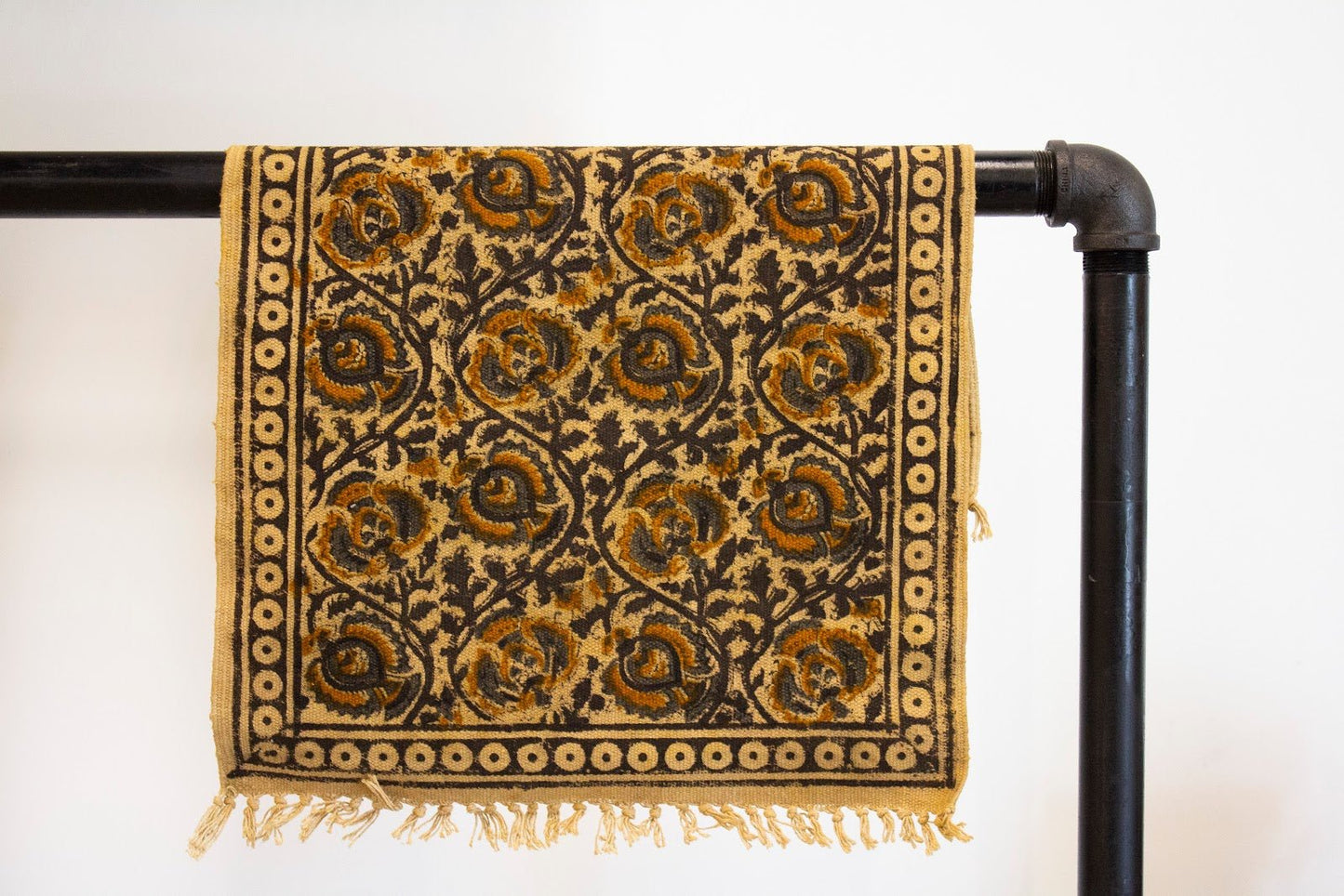 Block Print Mini Rug 1.5' x 2' - CHYATEE
