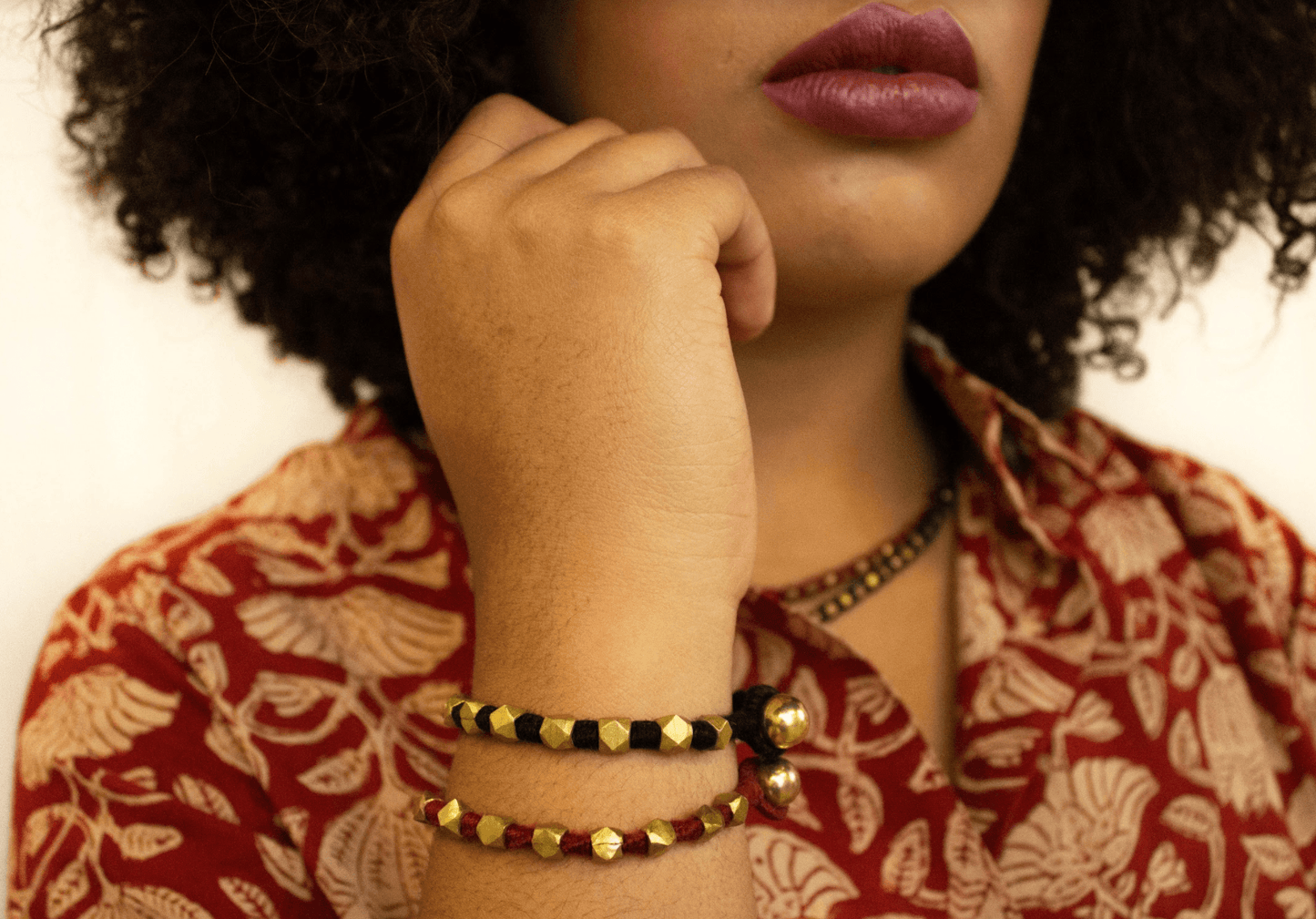 Broad Brass Bracelet - CHYATEE