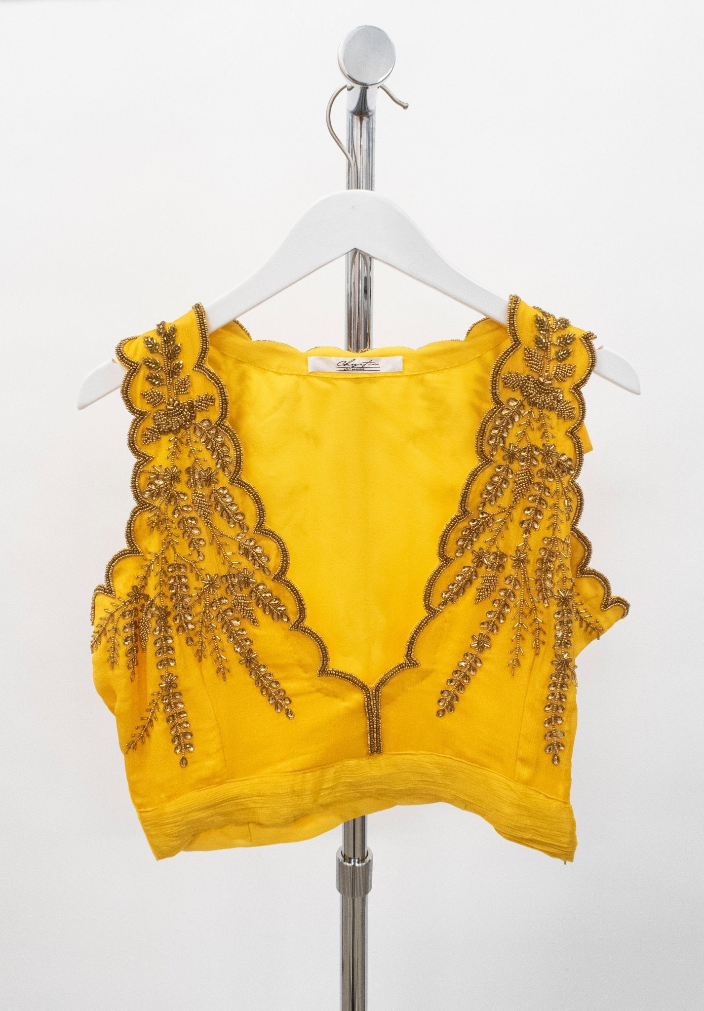 CHYATEE BESPOKE | AARI CROP TOP: Marvelous Maize - CHYATEE