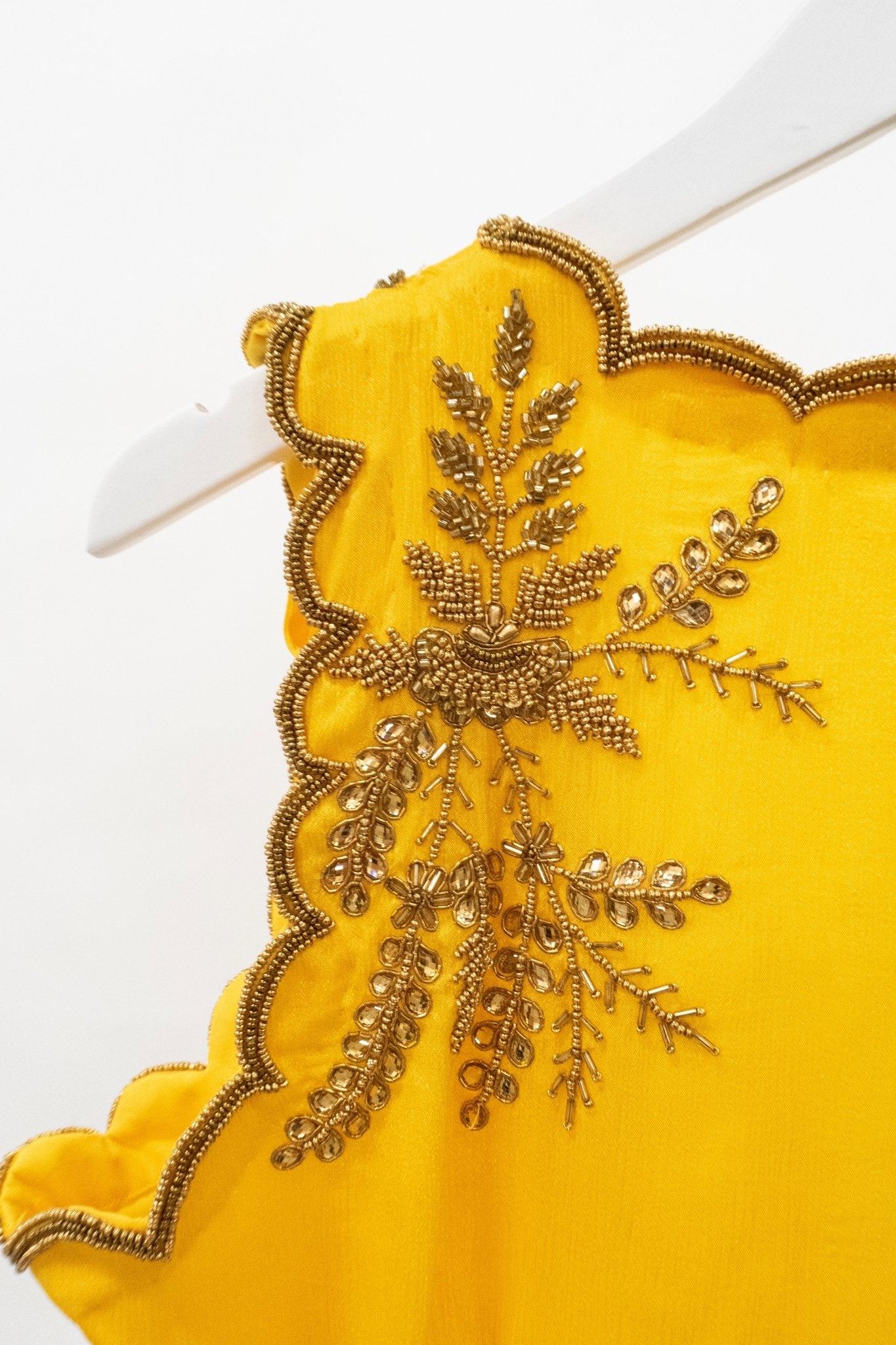 CHYATEE BESPOKE | AARI CROP TOP: Marvelous Maize - CHYATEE