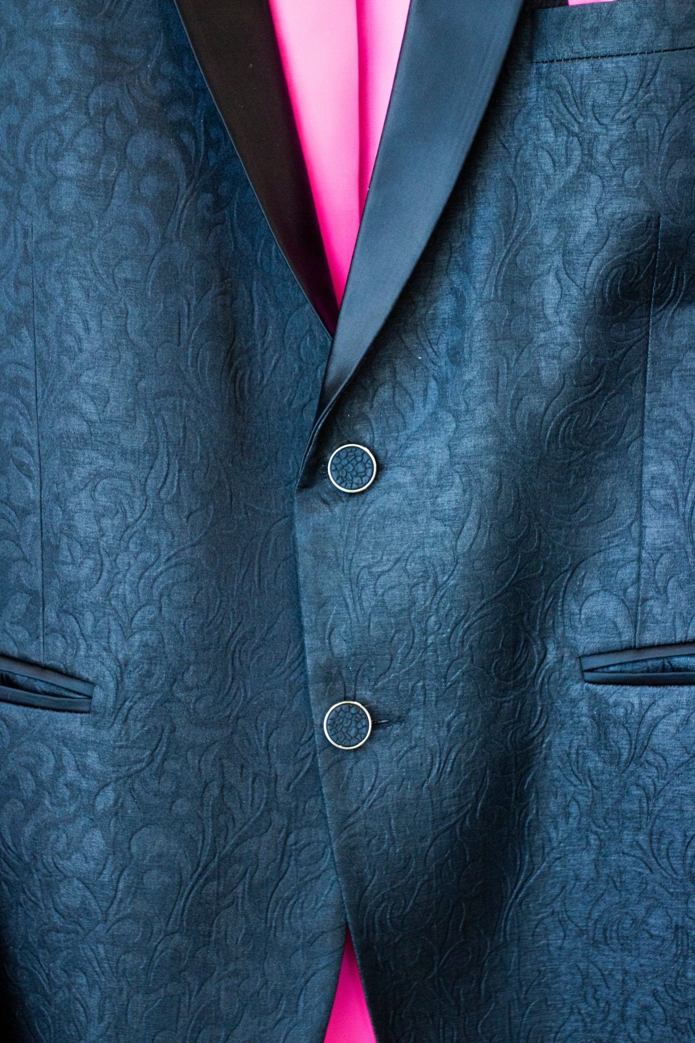 CHYATEE BESPOKE | Cocktail Jacket: Black Slate - CHYATEE