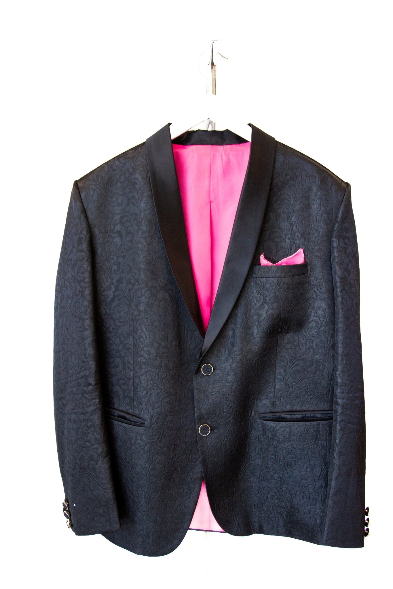 CHYATEE BESPOKE | Cocktail Jacket: Black Slate - CHYATEE