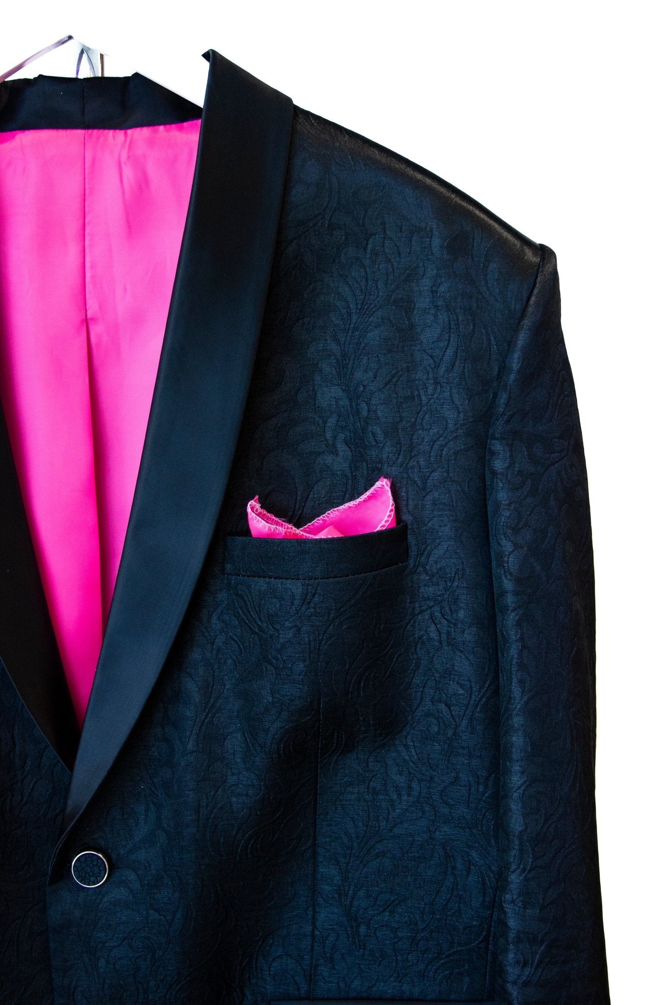 CHYATEE BESPOKE | Cocktail Jacket: Black Slate - CHYATEE