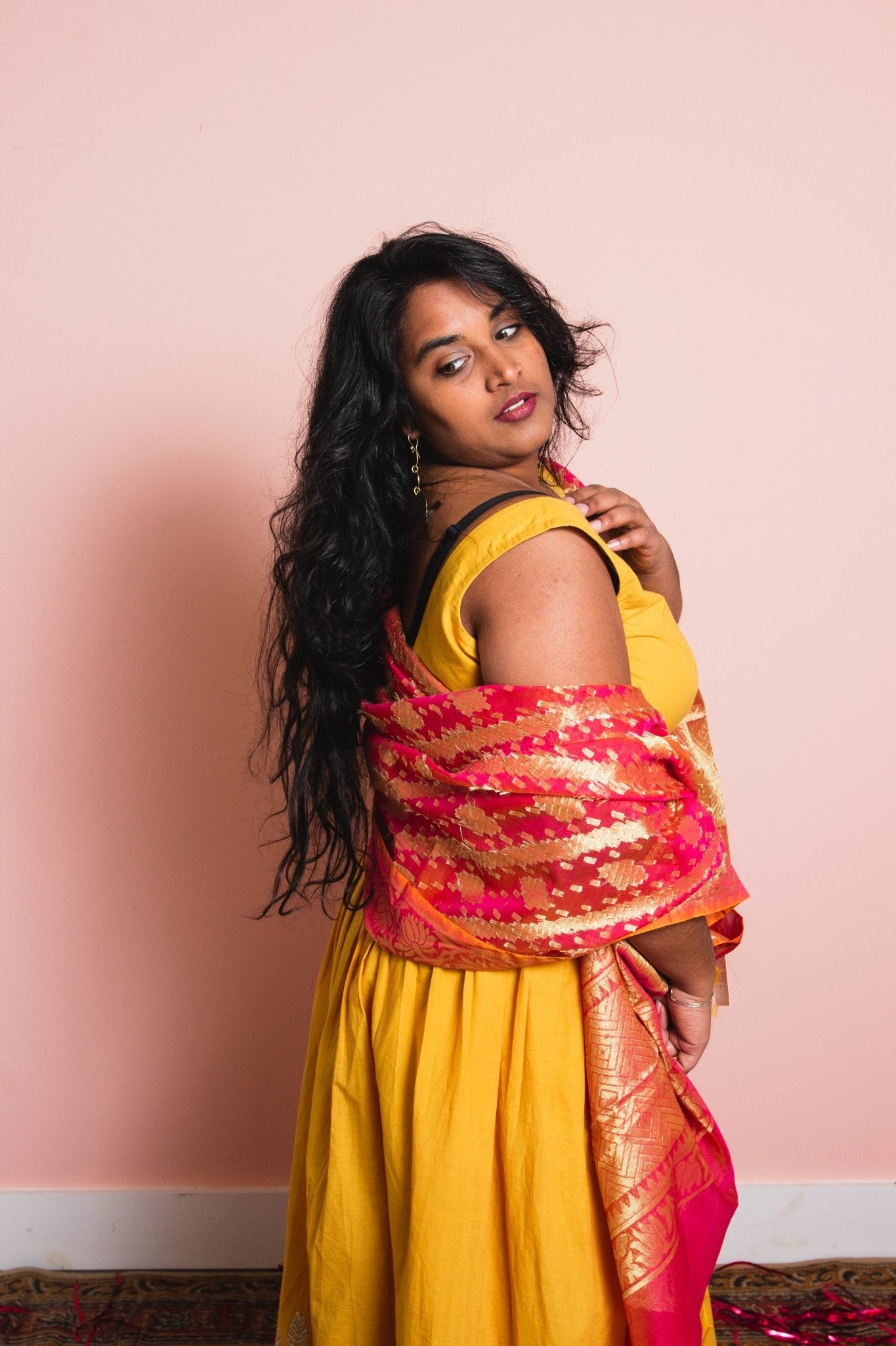 CHYATEE BESPOKE | Golden Yellow Potli Lengha - CHYATEE