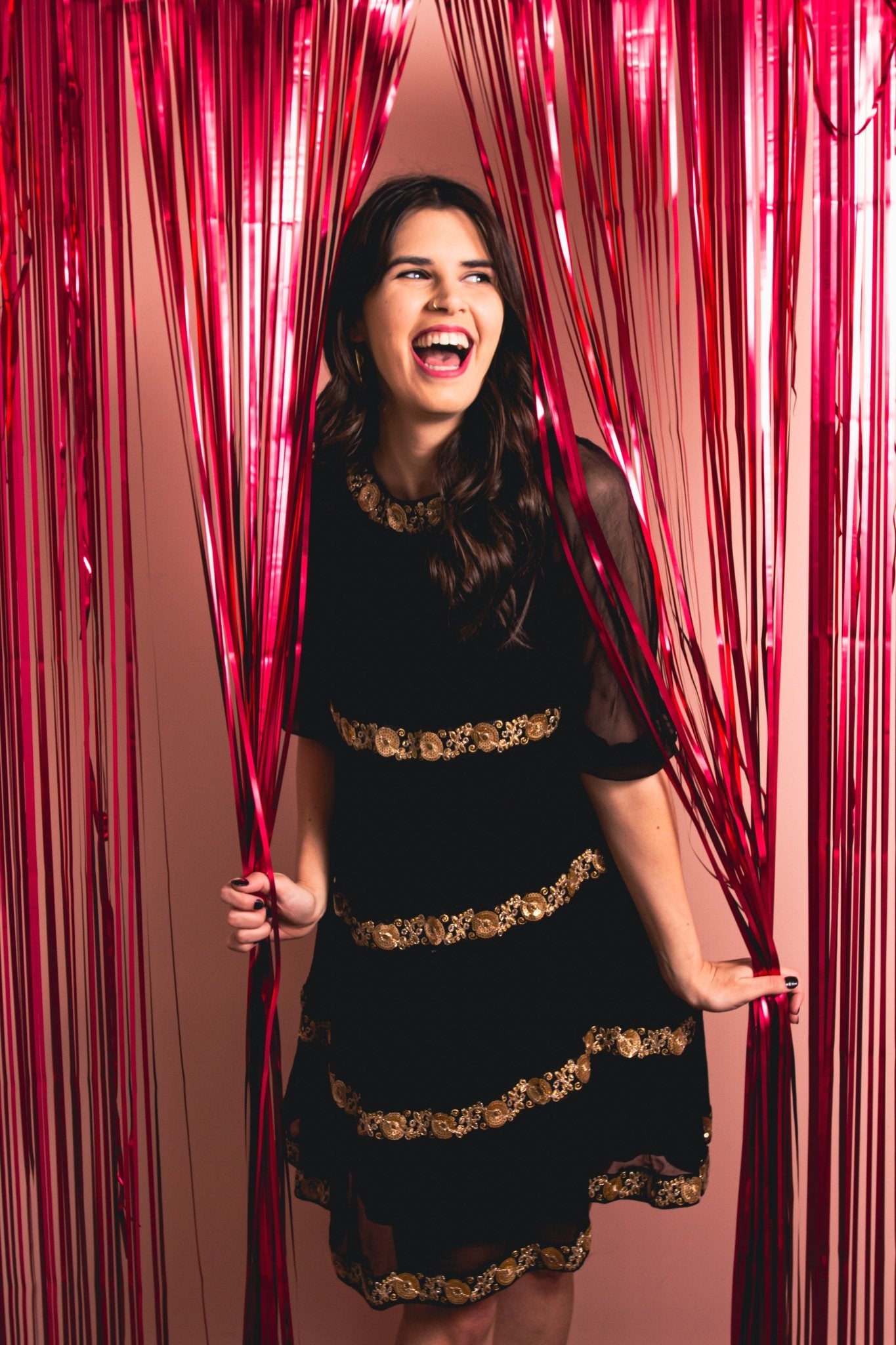CHYATEE BESPOKE| Sable Golden Cocktail Dress - CHYATEE
