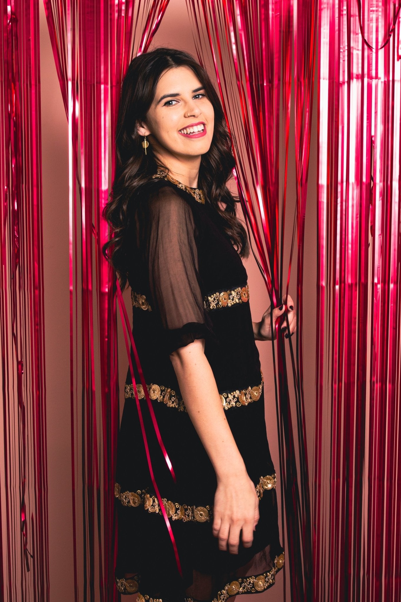 CHYATEE BESPOKE| Sable Golden Cocktail Dress - CHYATEE