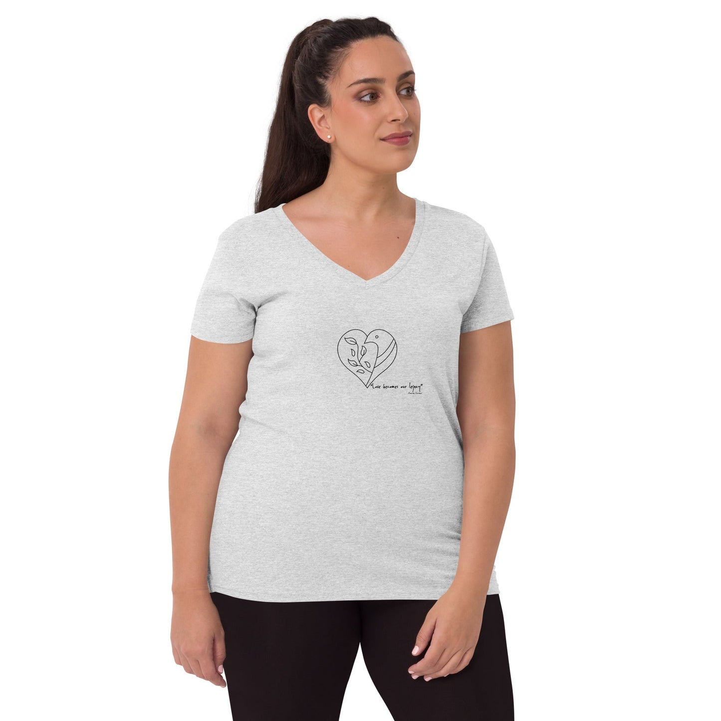 Love becomes our Legacy V-neck - CHYATEE