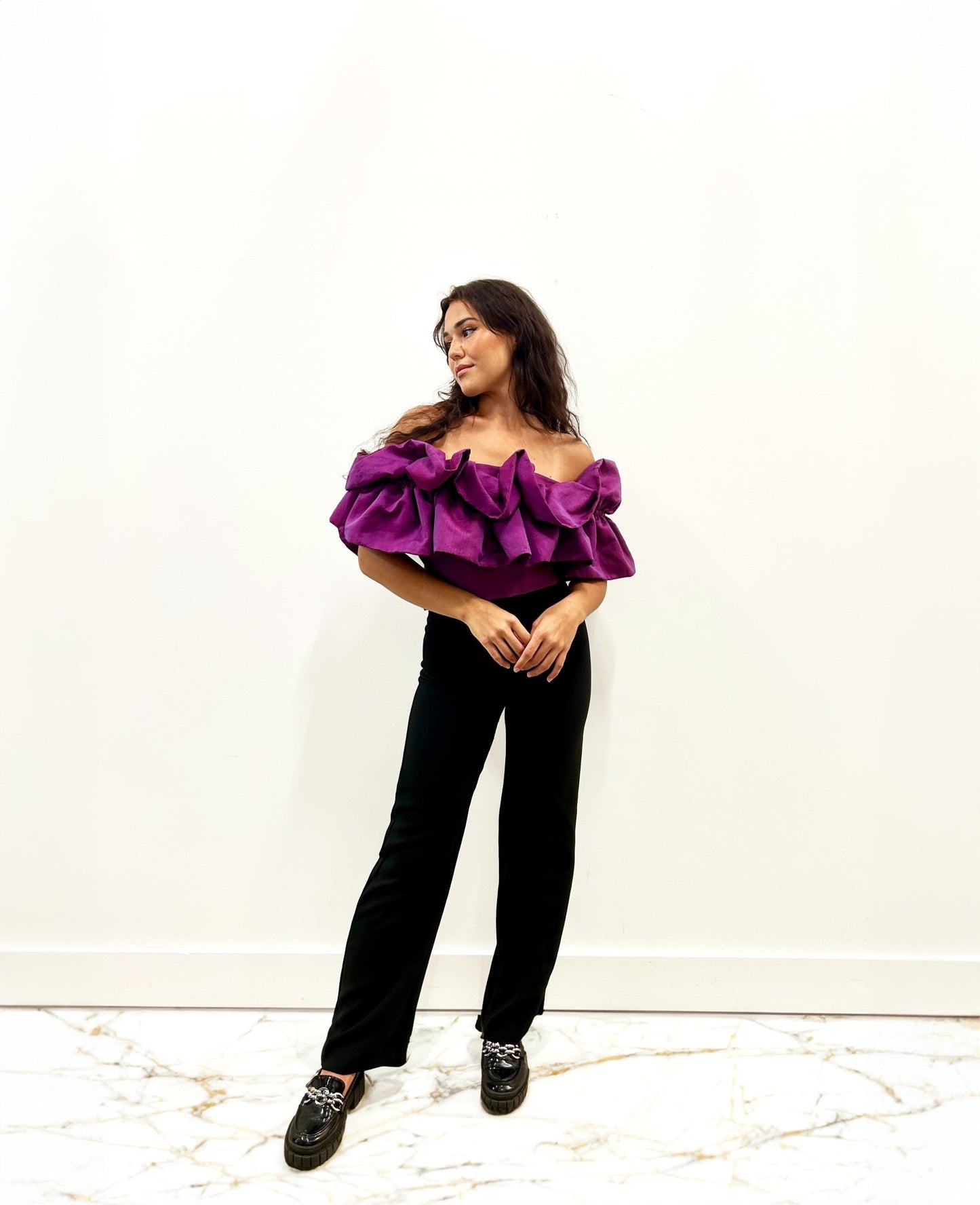 Marvelous Majestic Magenta Top - CHYATEE