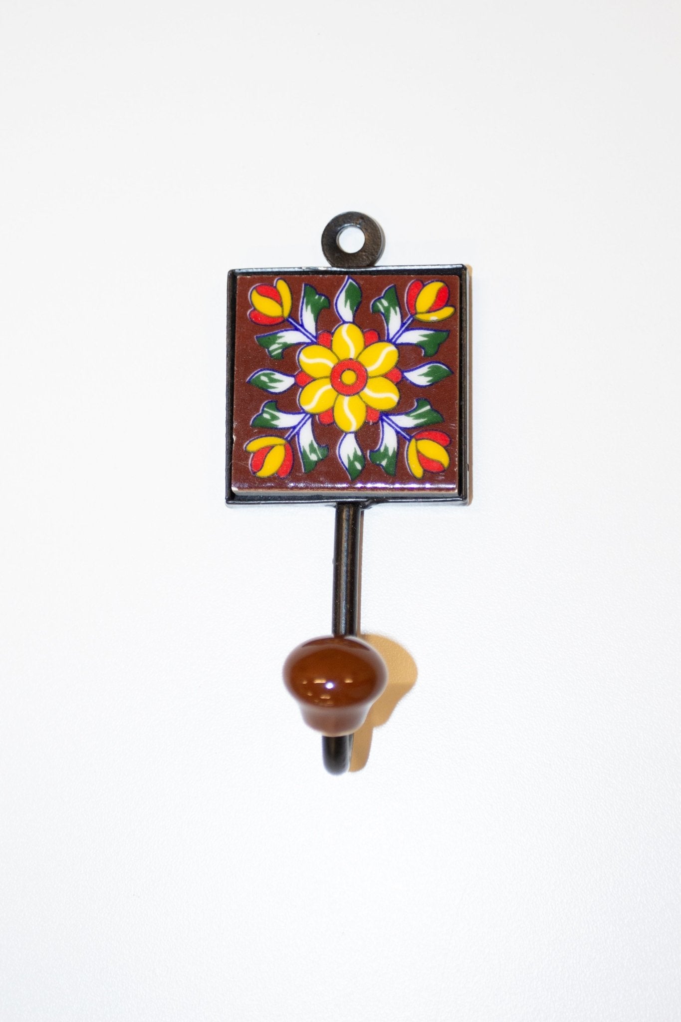 Painted Tile Hook - CHYATEE