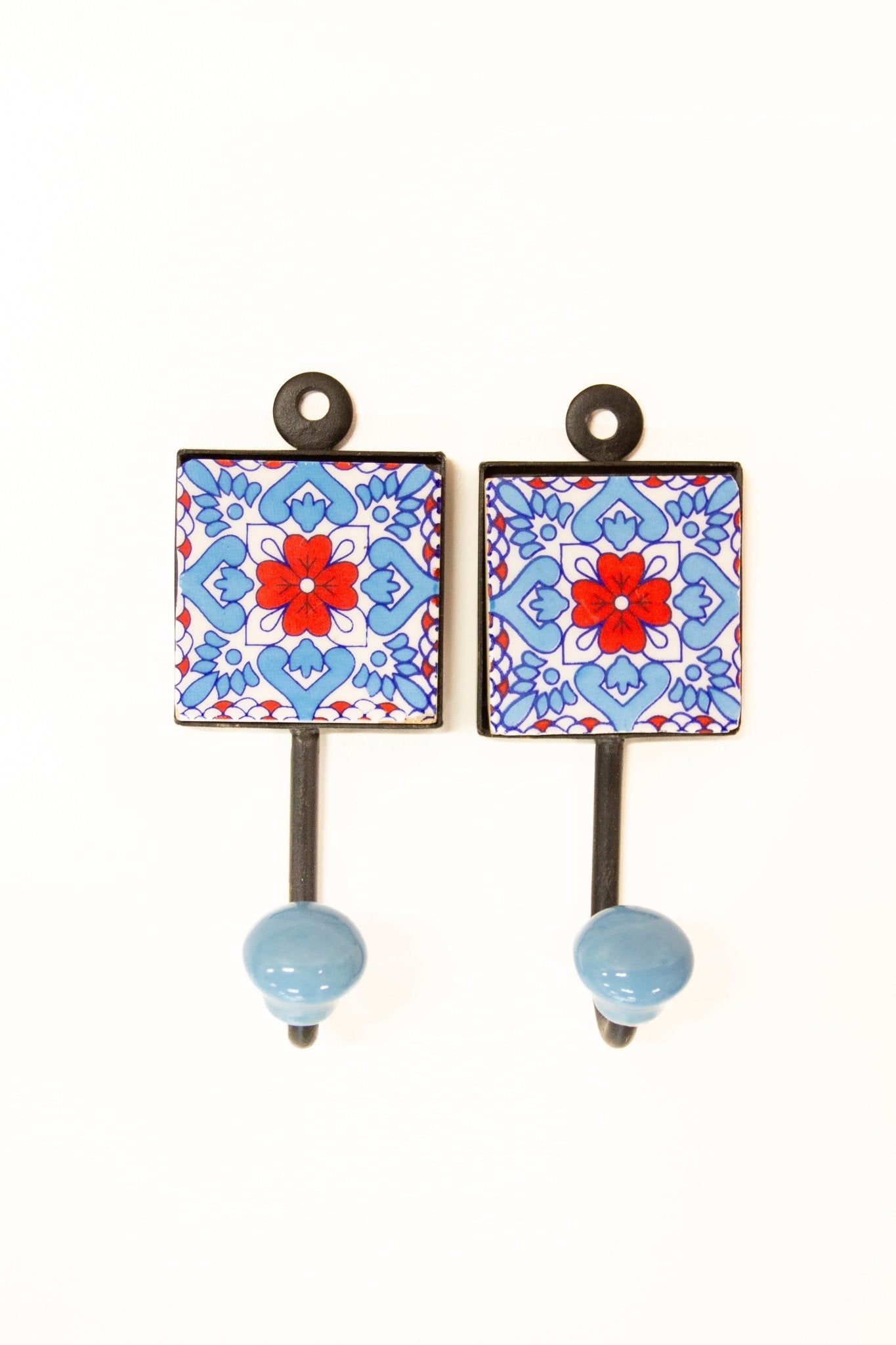 Painted Tile Hook - CHYATEE