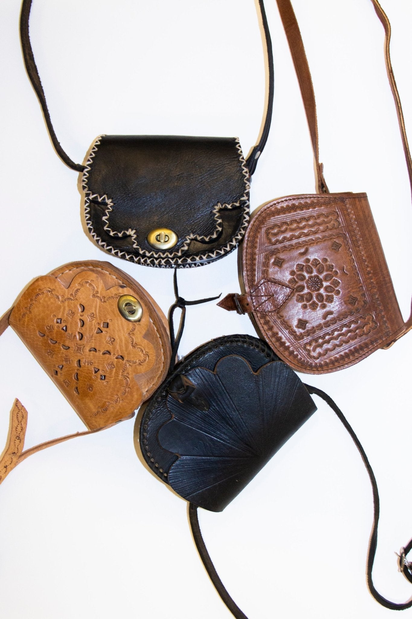 Saddle Leather Bags - CHYATEE