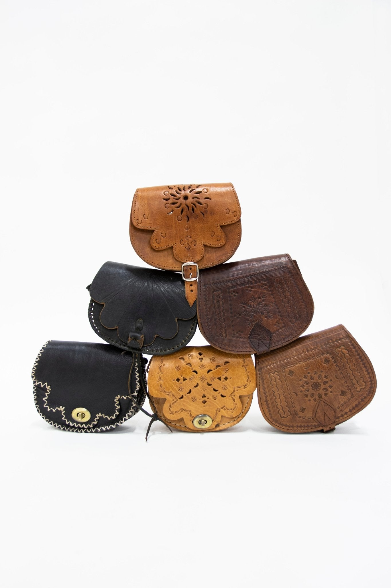 Saddle Leather Bags - CHYATEE