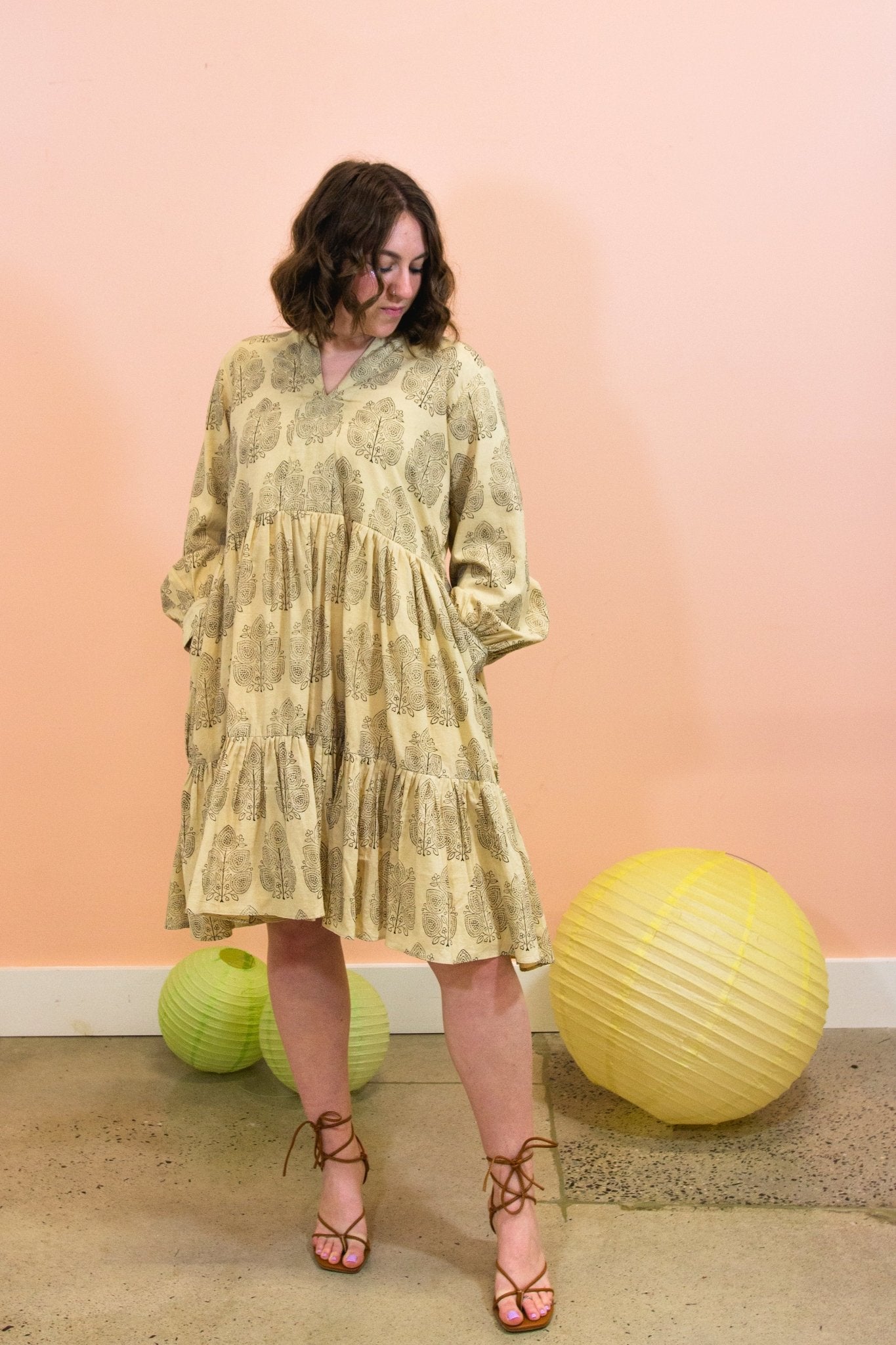 Sand & Stone Rouched Frock - CHYATEE