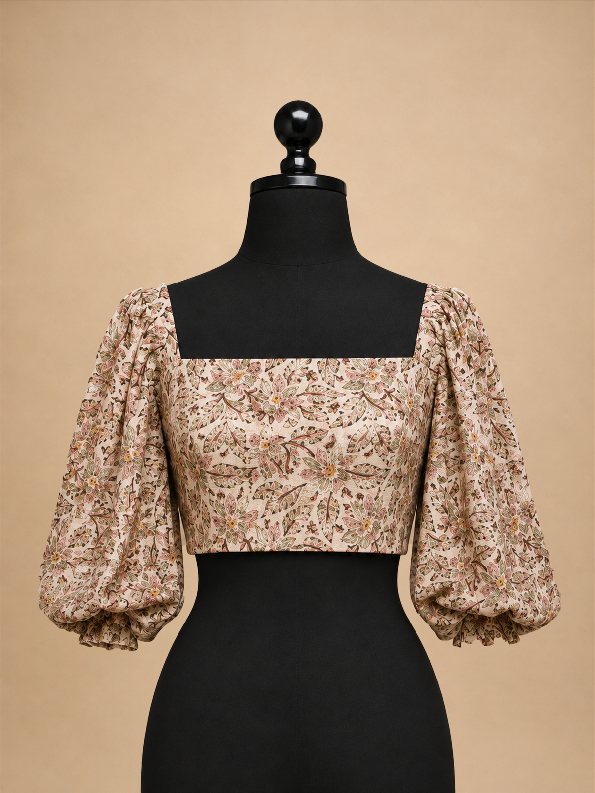 LOTUS KALAMKARI TOP