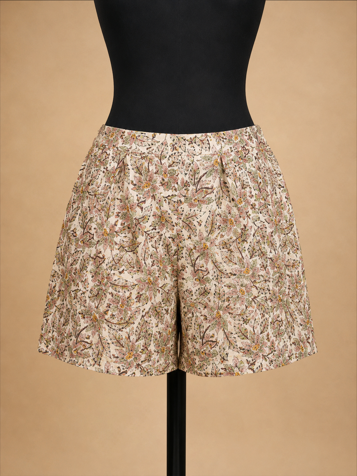 LOTUS KALAMKARI SHORTS