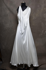 PLEATS BRIDAL DRESS