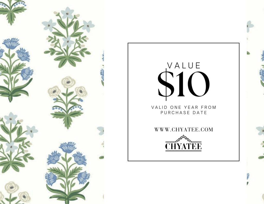 CHYATEE Gift Cards - CHYATEE