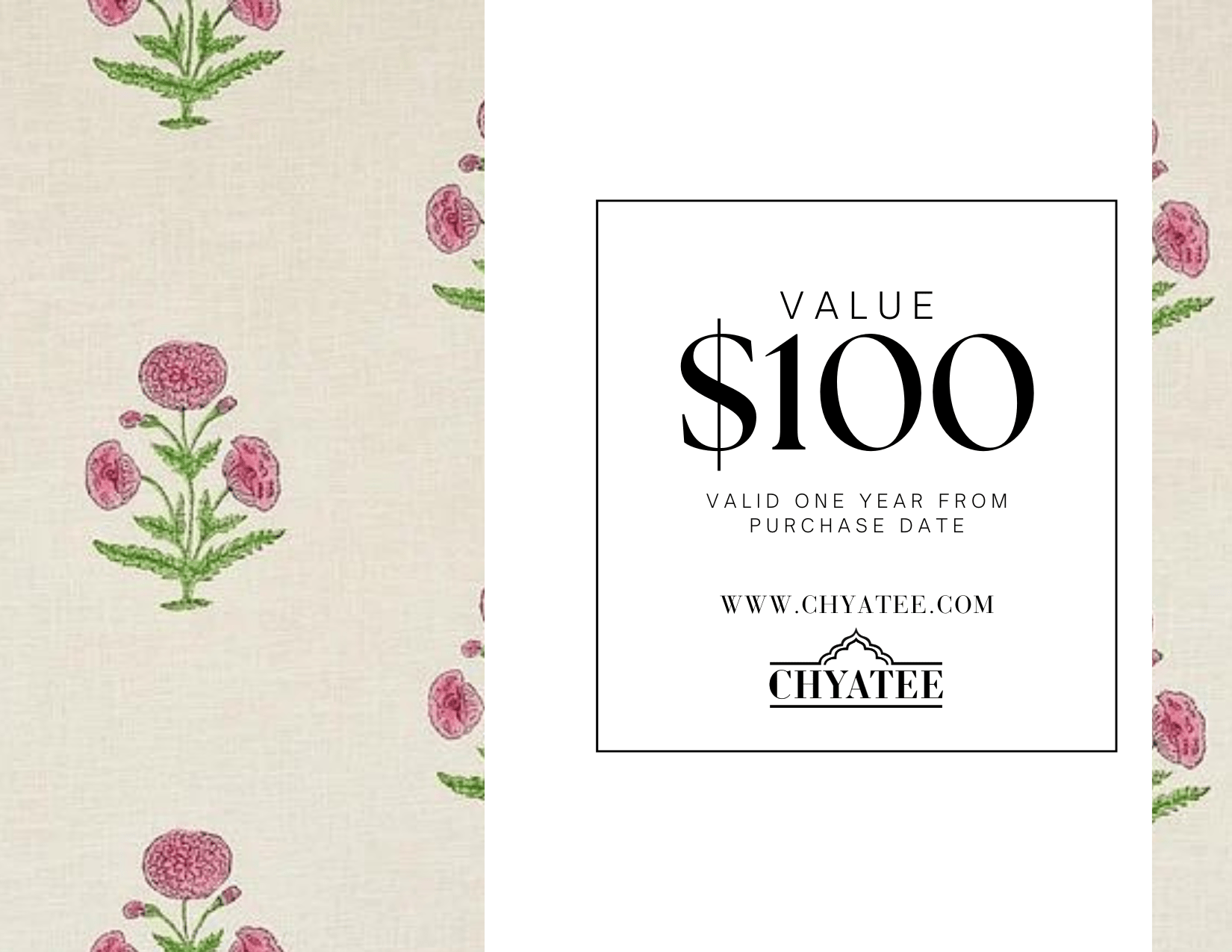 CHYATEE Gift Cards - CHYATEE