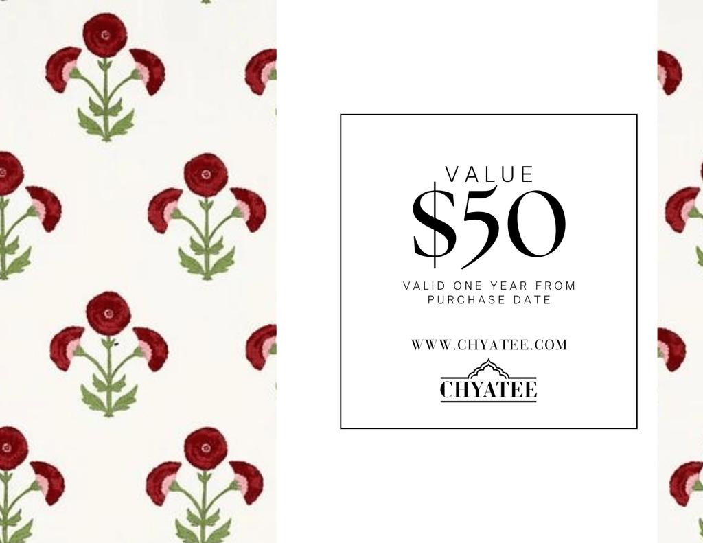 CHYATEE Gift Cards - CHYATEE