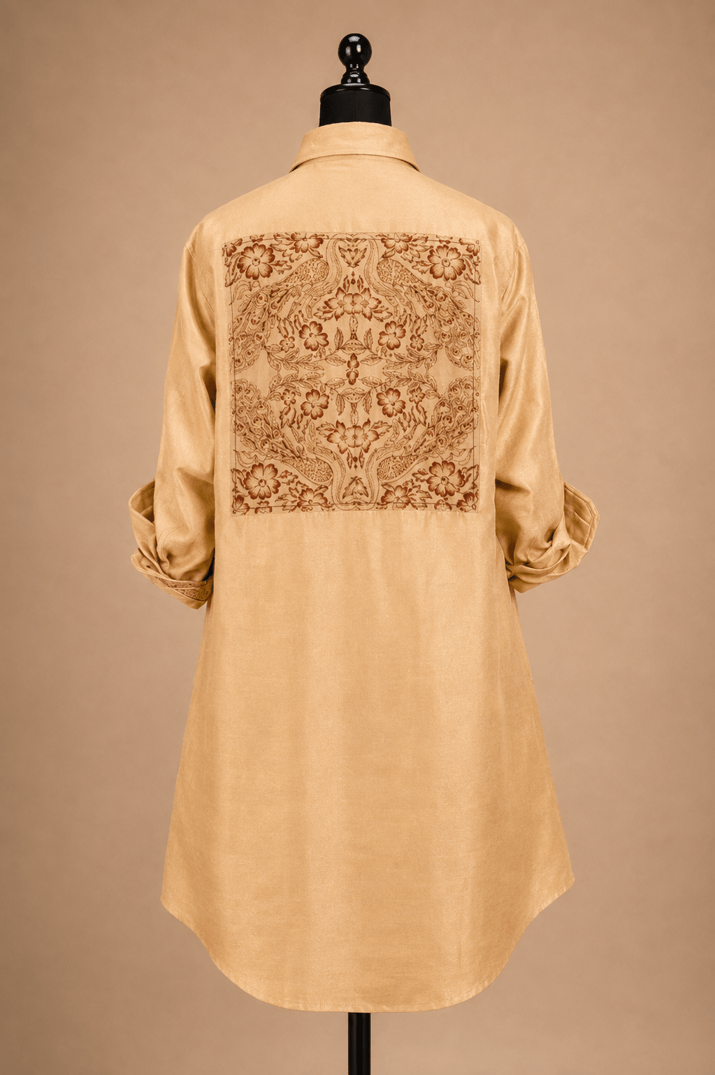 IVORY K SHIRT DRESS - CHYATEE