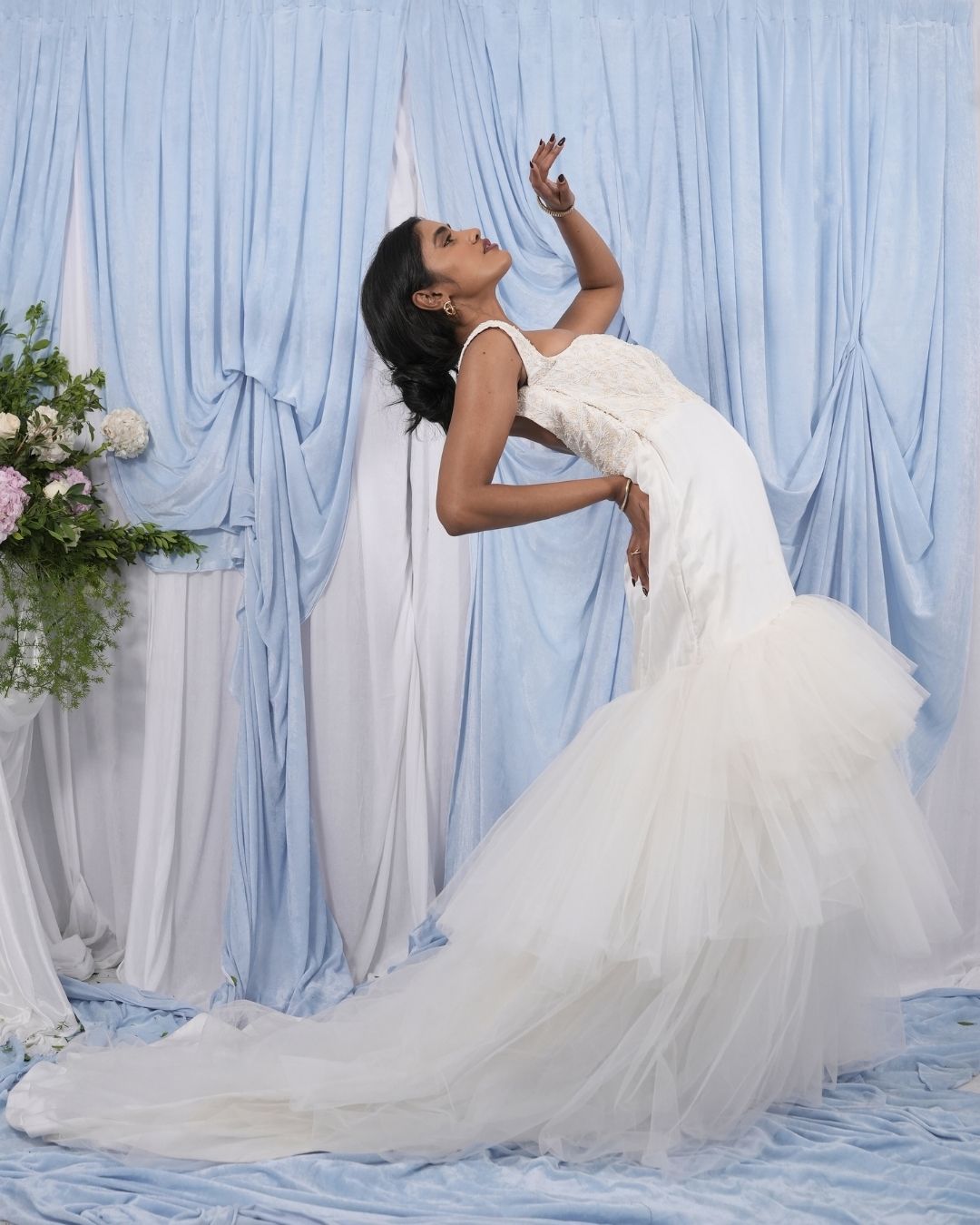 The Anita Sculpted Gown - CHYATEE
