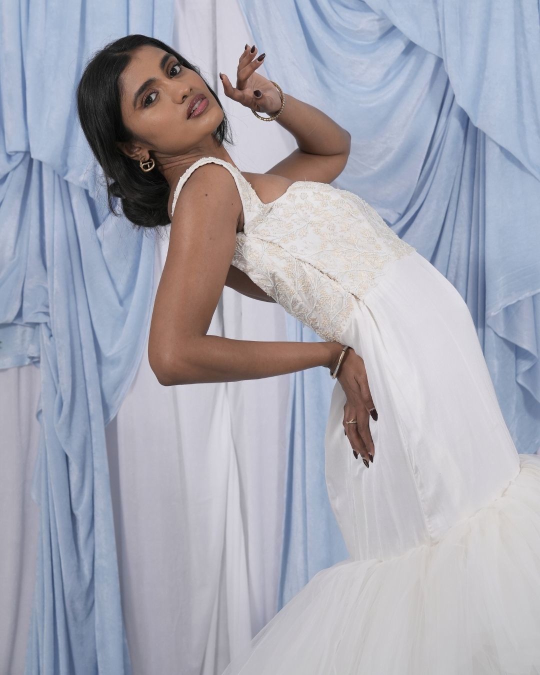 The Anita Sculpted Gown - CHYATEE