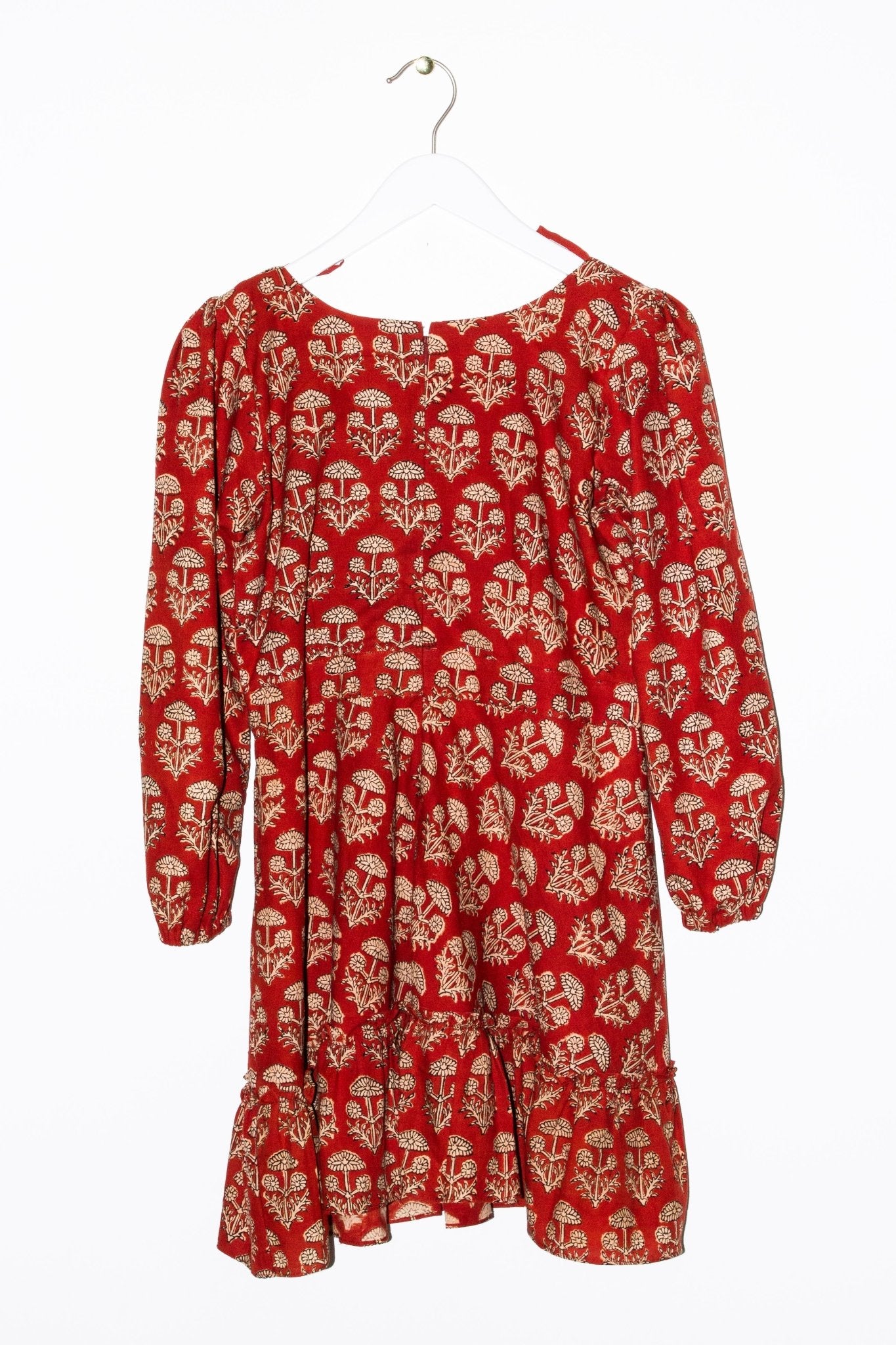 Berry Bright Floral Dress - CHYATEE