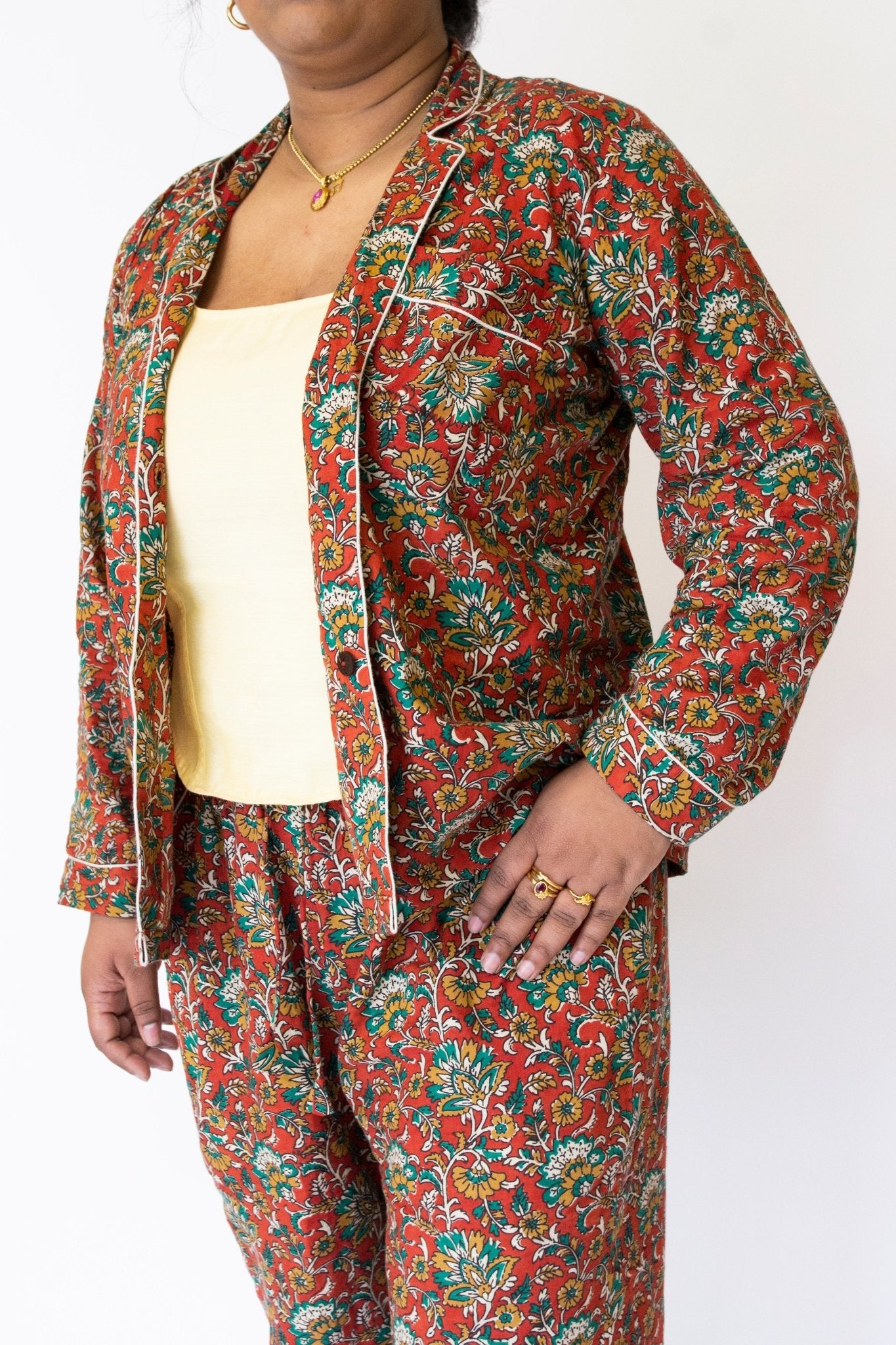 Block Print Co-Ord Set - CHYATEE