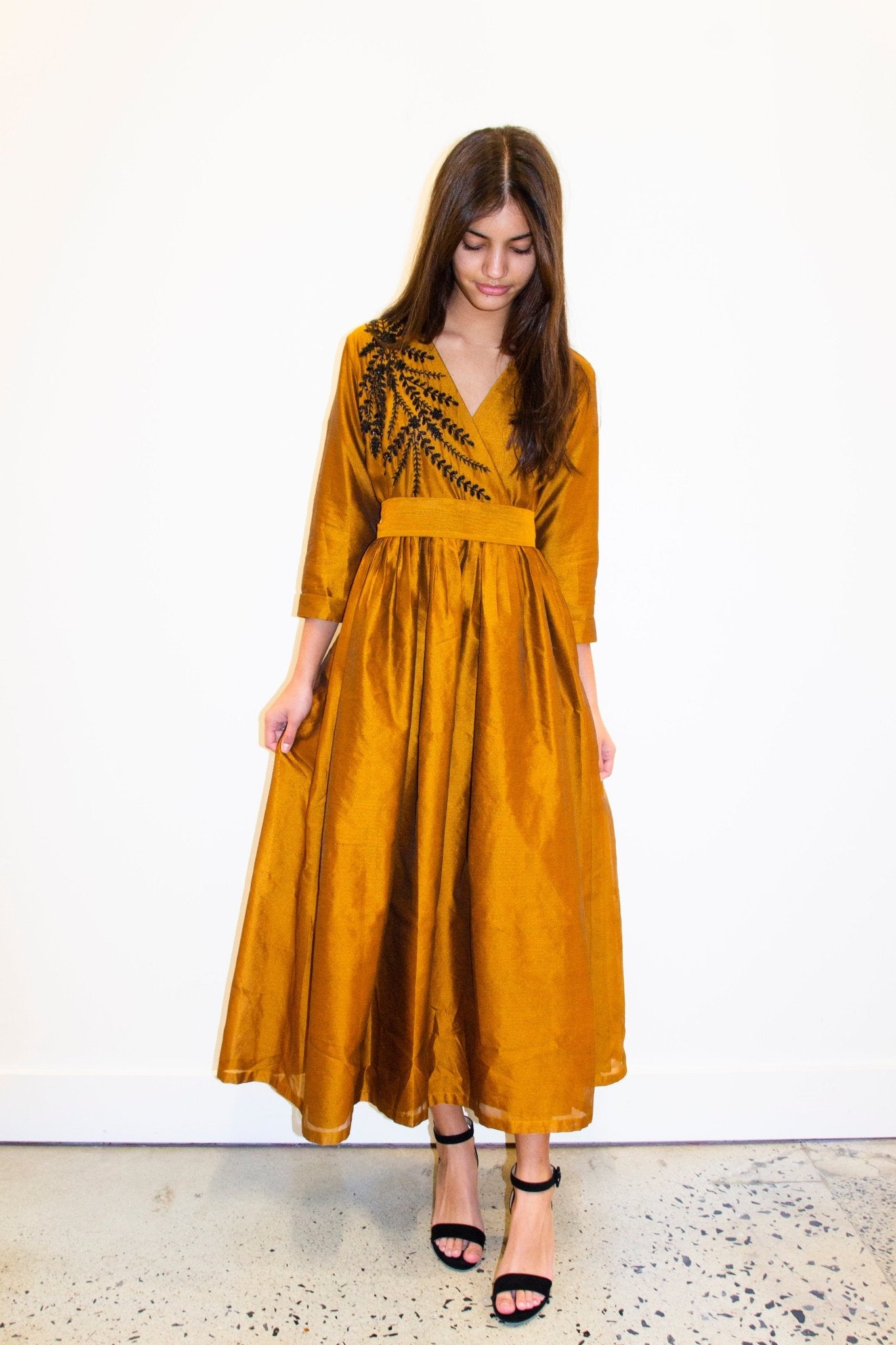 CHYATEE BESPOKE | Aari Goldenrod Dress - CHYATEE