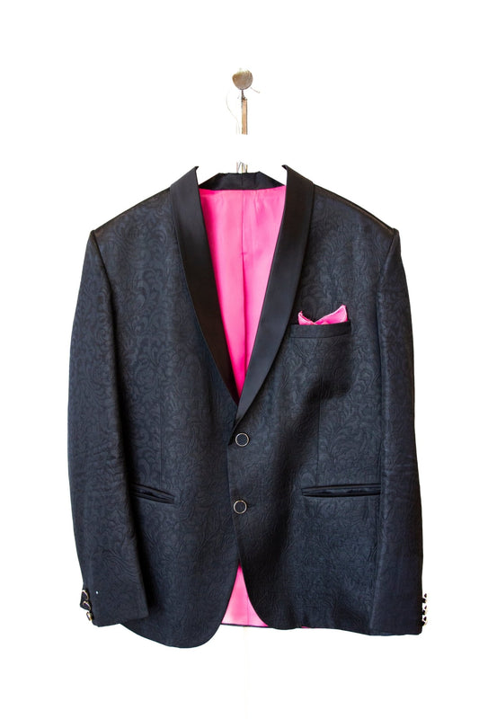 CHYATEE BESPOKE | Cocktail Jacket: Black Slate - CHYATEE