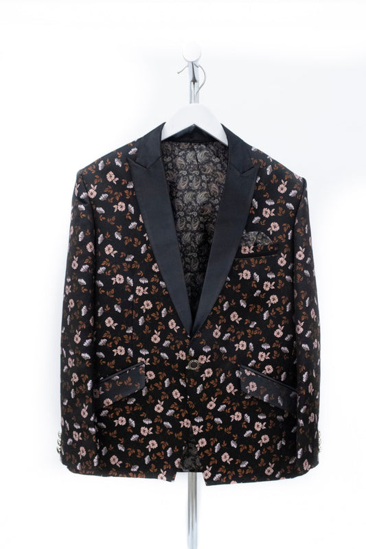 CHYATEE BESPOKE | Cocktail Jacket: Sable Garden - CHYATEE