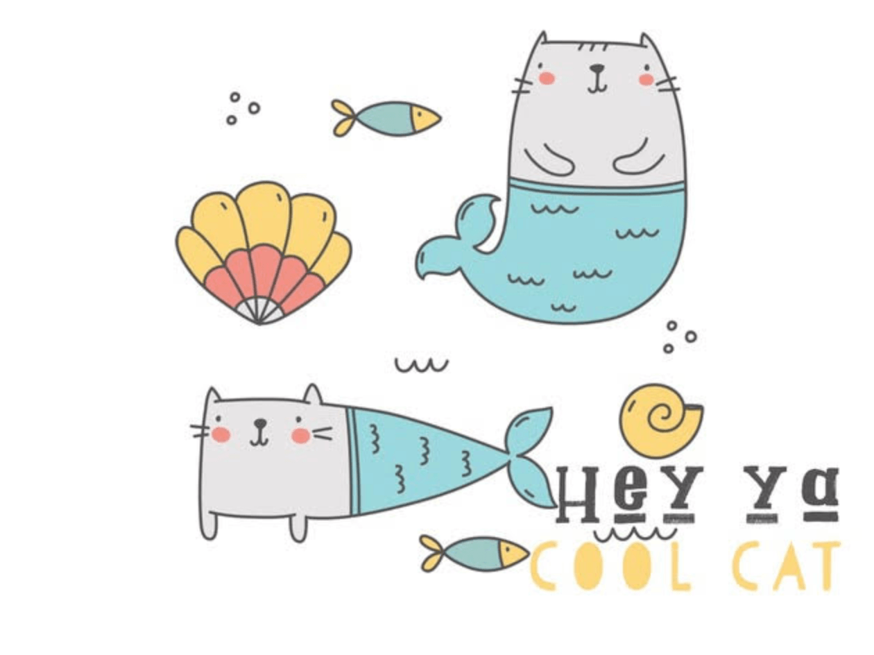Hey ya cool cat Card - CHYATEE