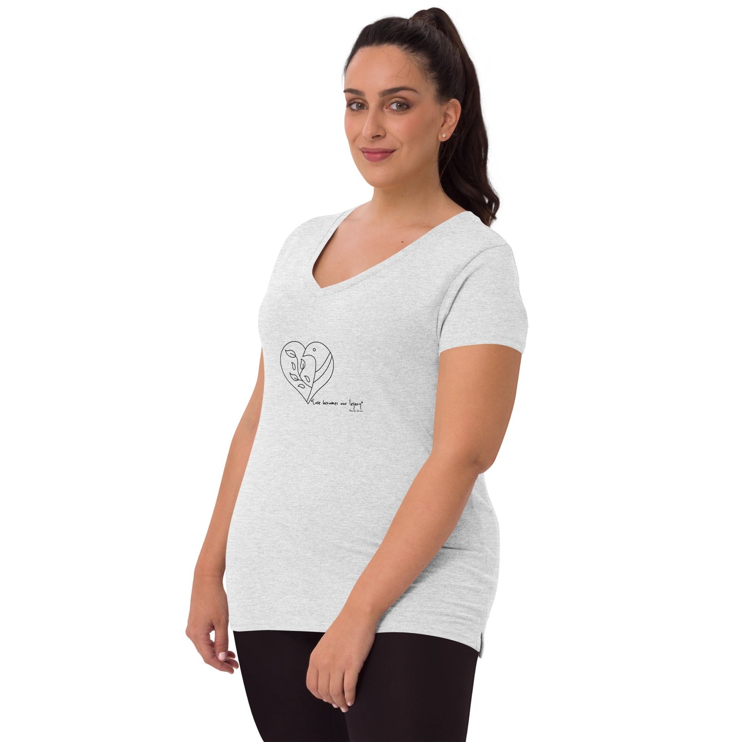 Love becomes our Legacy V-neck - CHYATEE