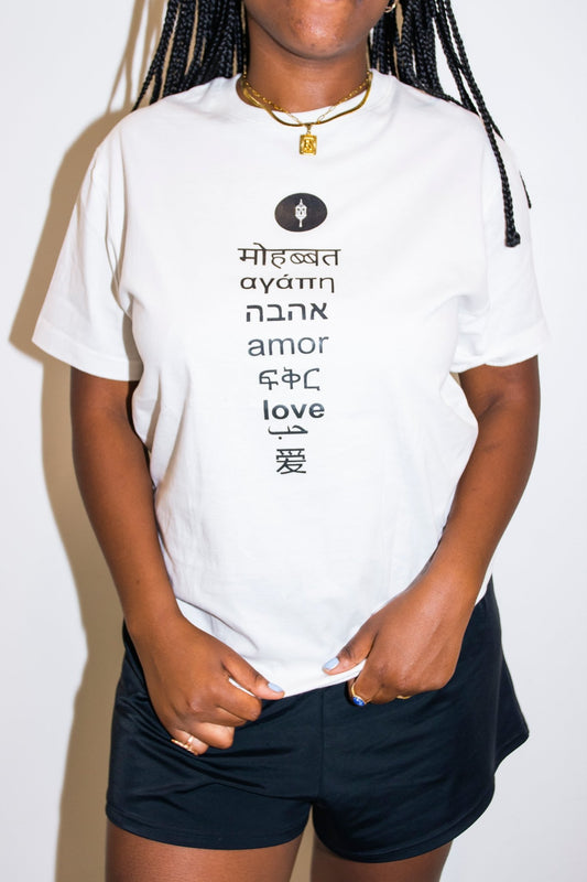 Love T-Shirt White - CHYATEE