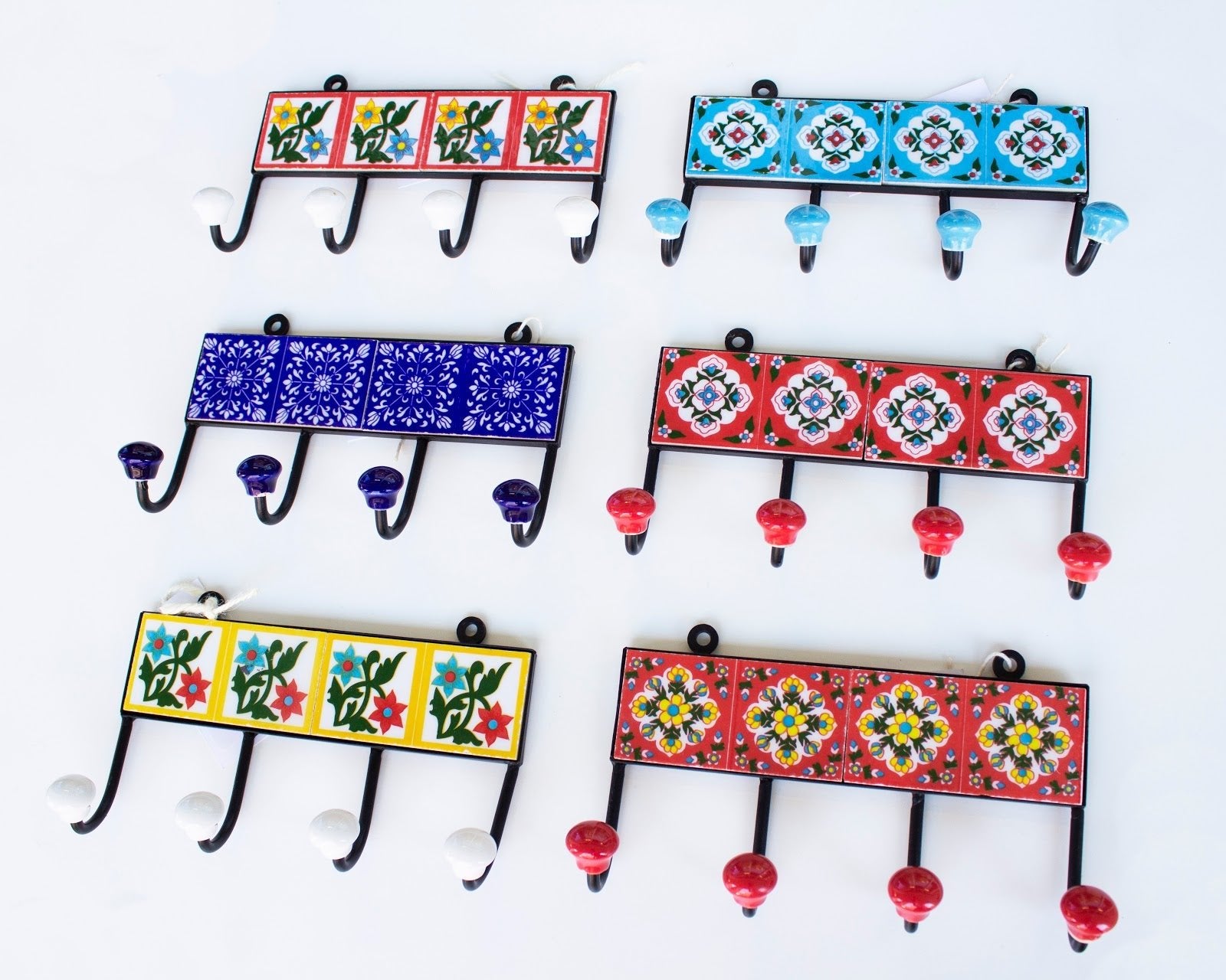 Painted Floral Tile - CHYATEE
