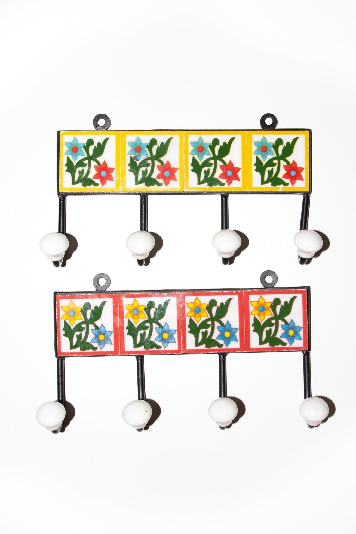 Painted Floral Tile - CHYATEE