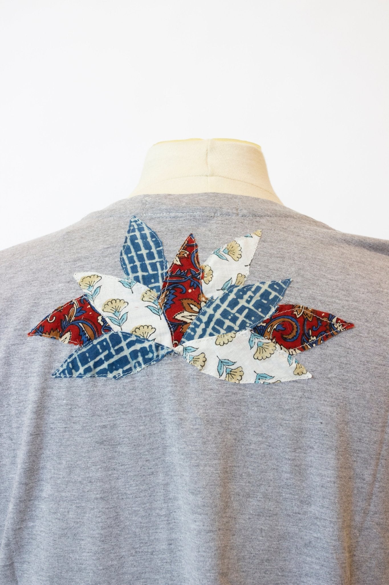 Quilted Floral Eco-T-shirt - CHYATEE