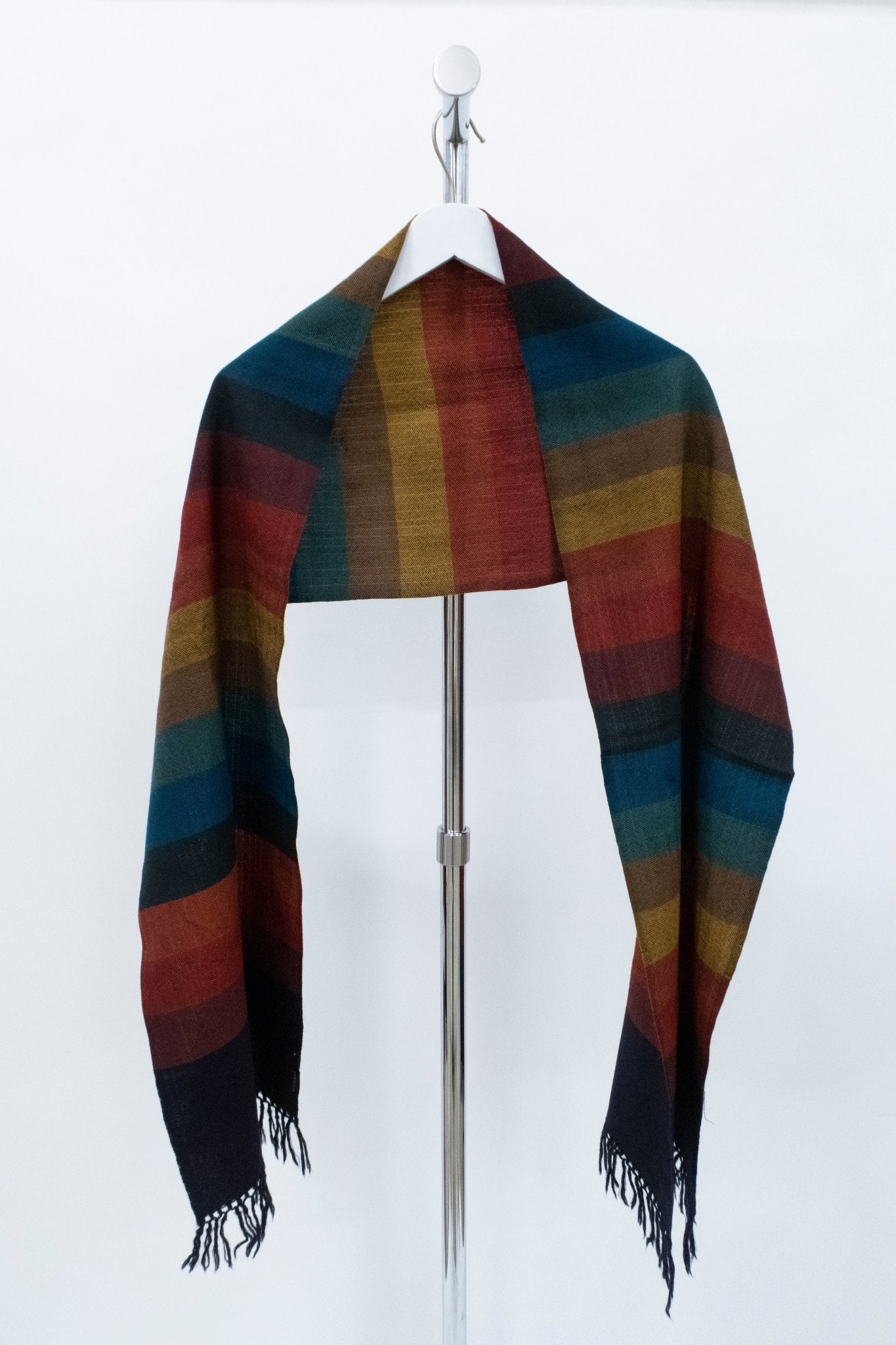 Rainbow Wool Scarf - CHYATEE