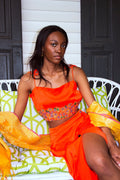 Saffron Fields Aari Top - CHYATEE