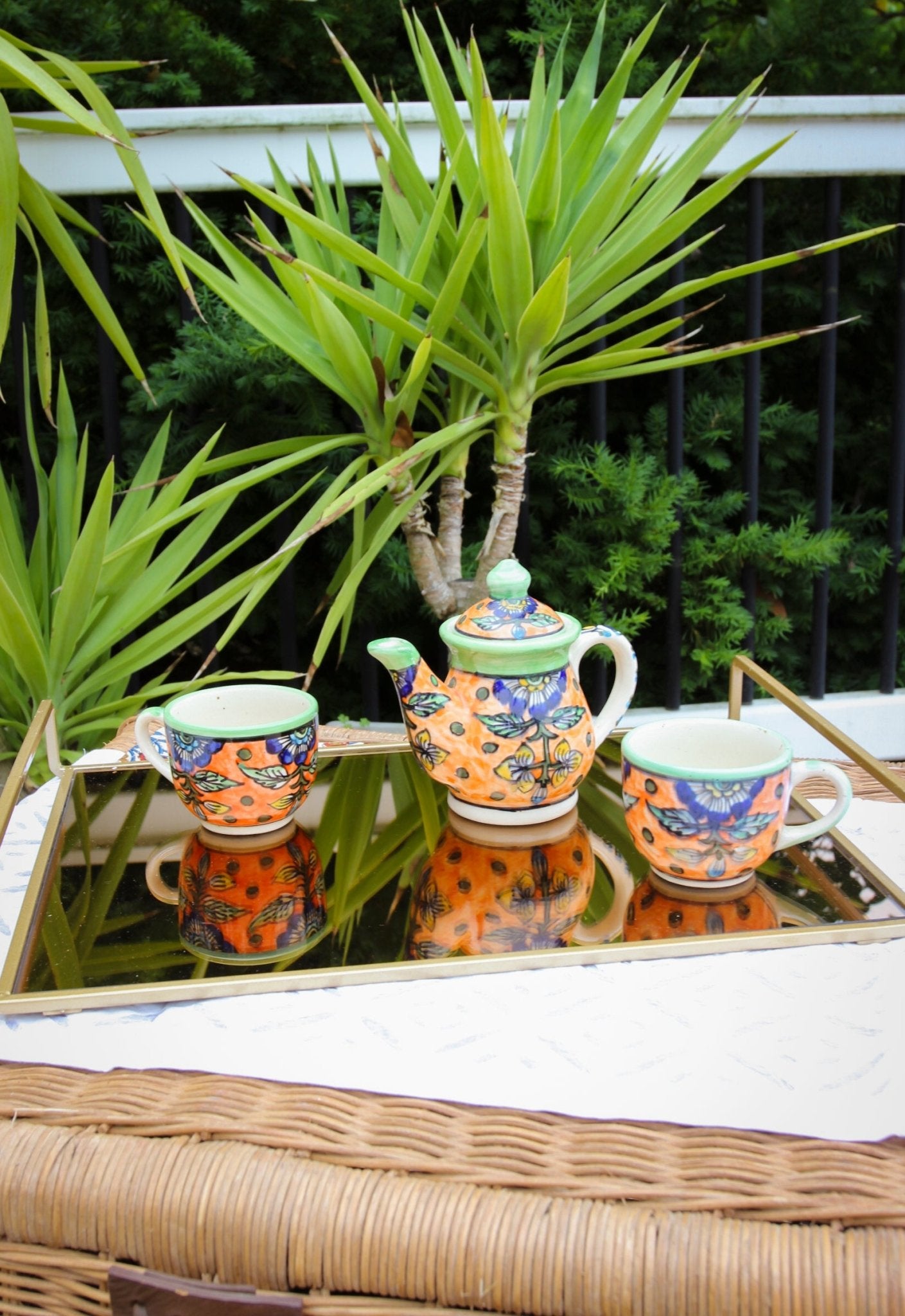 Sienna Leaf Tea Pot - CHYATEE